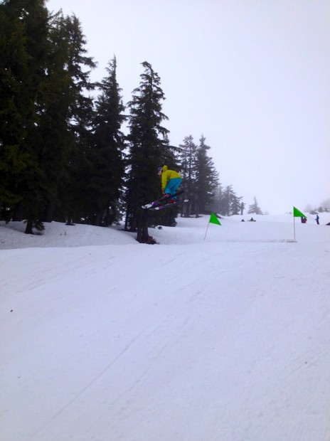 Park laps were fun