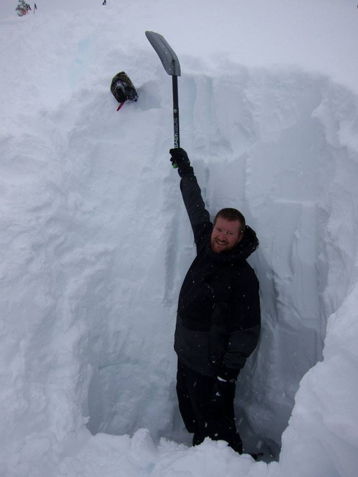 deep snow mt. baker