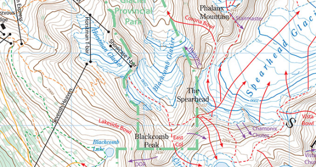 The pre-trip plan is made easier with a map and exceptions of the conditions and hazards.