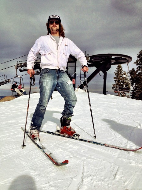 The handle bar stache and skinny skis were out to save us. Thanks for keeping things fun Mr. Cassidy