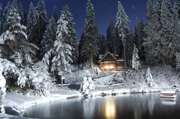 Glacier, WA cabin.