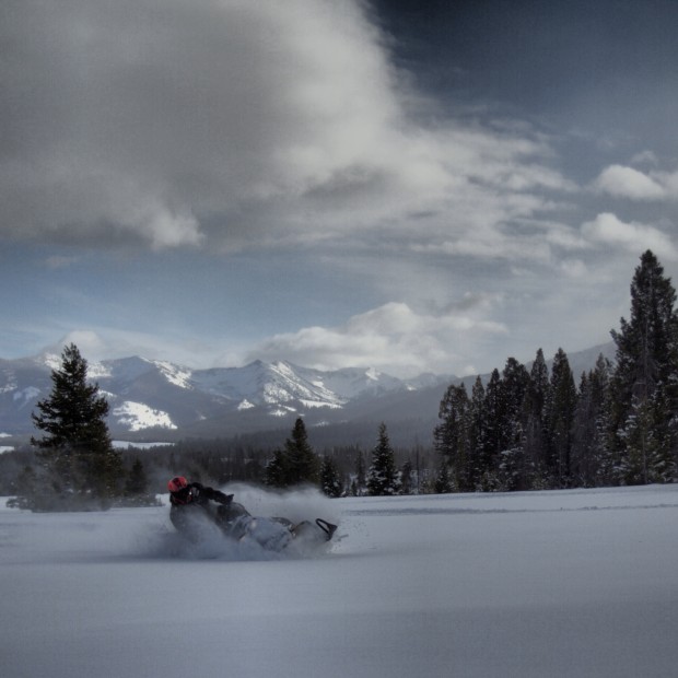 Best to stick to low angle terrain in the backcountry right now. Photo: Andrew Dunning