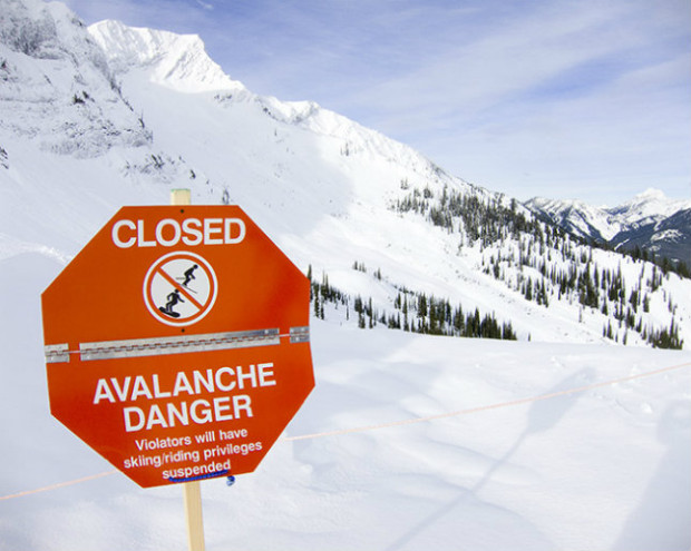 Even if there's no avy warning sign you're not gonna win a suit if you get injured or die in an avalanche in Colorado.