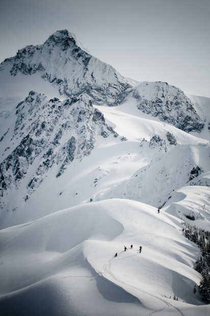 Mt. Baker sidecountry.  photo:  re wikstrom