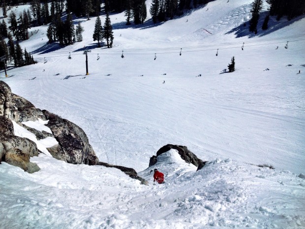 Andrew in Shirley Chutes