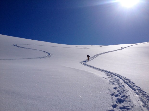 Back to the top. Miles Clark photo.