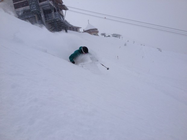 Lee today on the North Face's Tram Pocket.