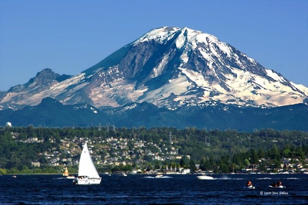 14,411-foot Mt. Rainier