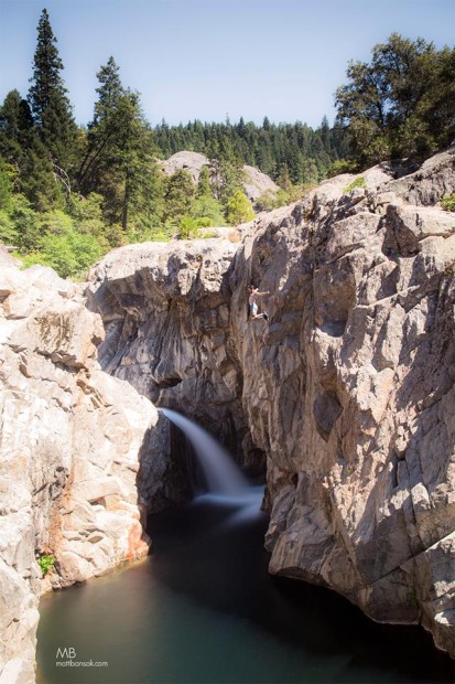 Hazen Woolson at Emerald Pools