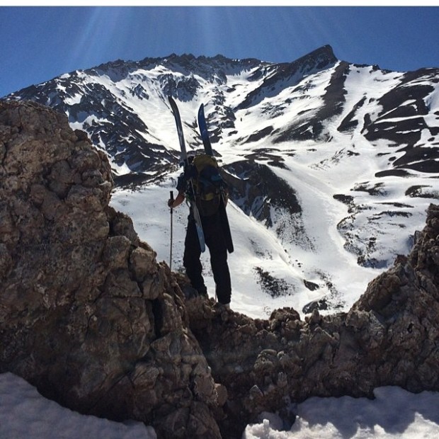 Las Lenas, Argentina backcountry.  August 25th, 2014.  photo:  dorian densmore