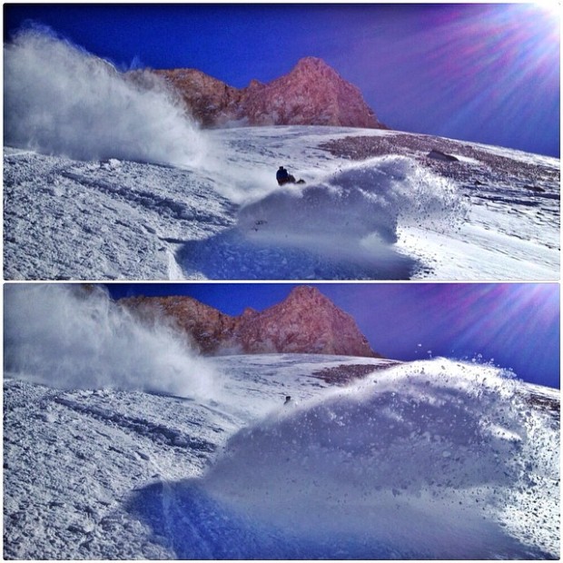 Las Lenas, Argentina backcountry.  August 25th, 2014.  photo:  dorian densmore