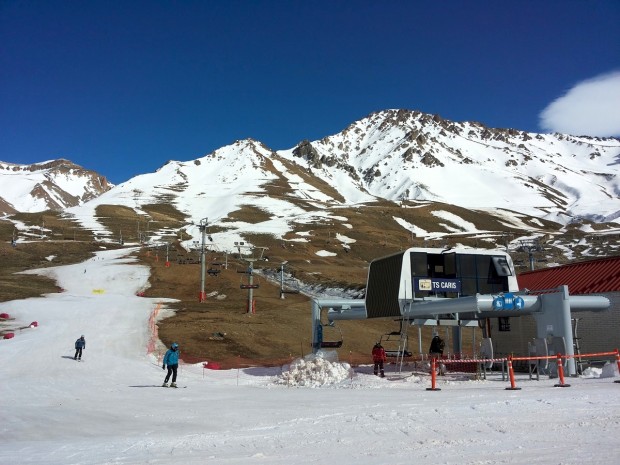 Bottum of Caris chair 1.  Dry.   August 27th, 2014.  photo:  staging.snowbrains.com