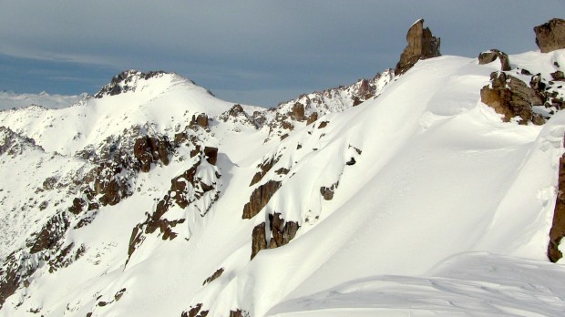 Upper spines zone and Roca Inclinada.