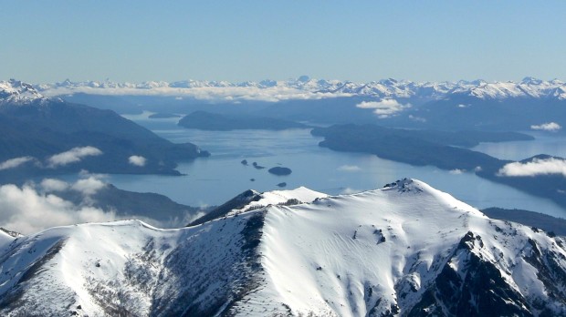 Lake Nahuel Huapi and isles today.