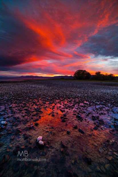 My favorite sunset of the summer, from Tahoe City