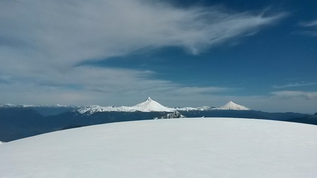 Osorno and Puntiagundo in the distance