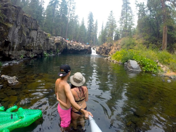 McCloud swimming hole.