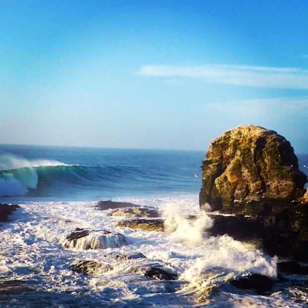 Sean O'Connell way out back at Lobos.  Behind Los Morros (the twin rocks) even...