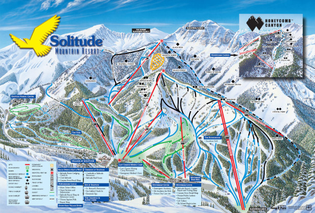 solitude trail map