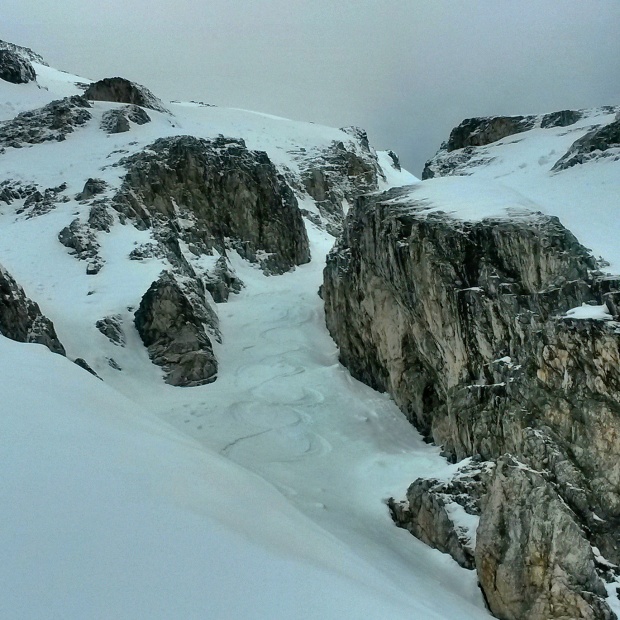 Fun blue square couloir.