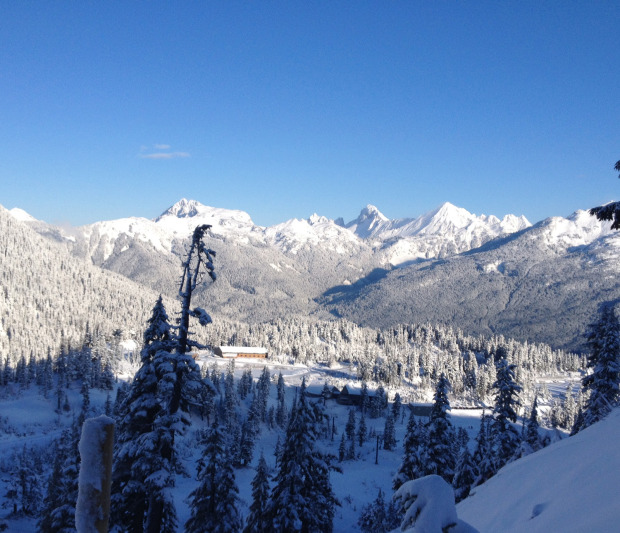 Mt. Baker today, November 29th, 2014