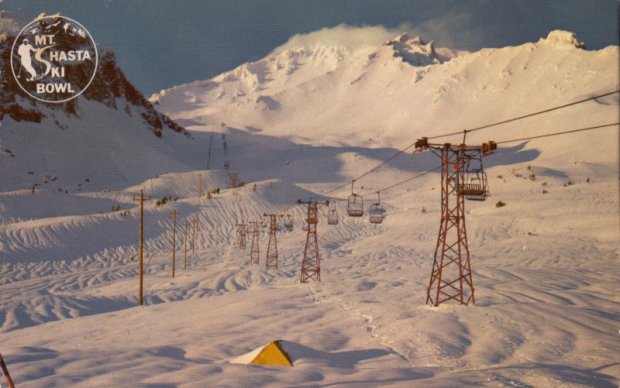 Sadly, Mt. Shasta Ski Bowl is no more. This place gets a ton of snow.