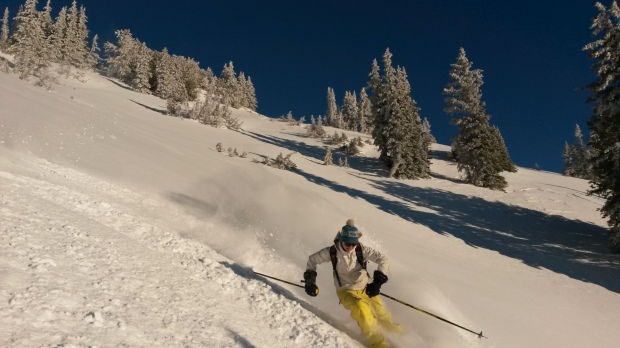 Christal Soaking up the sun once the storm lifted