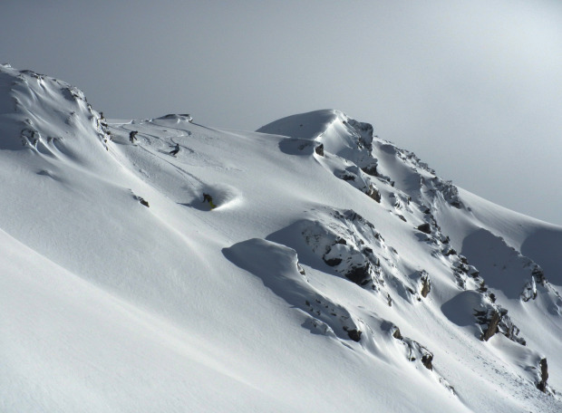 Pow turns, Canadian style Foto: Irian van Helfteren