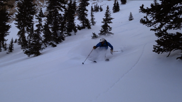 Fun powder turns to be had during the storm