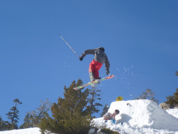 Doug Dahm Spinning a crossed 360.