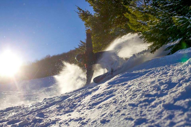 Hunter Mountain, NY on February 20th, 2015.  photo:  hunter mountain