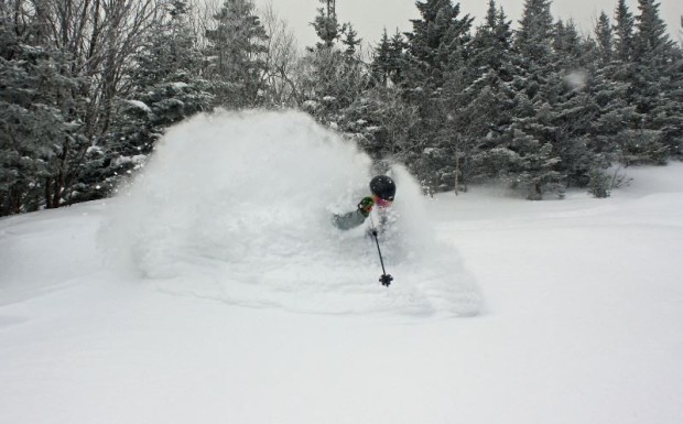 Stowe, VT on February 22nd, 2015.  photo:  stowe