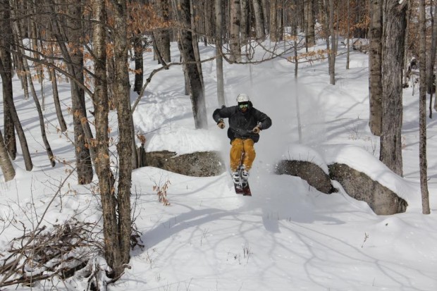 Oak Mountain, NY on February 6th, 2015.  photo:  oak mountain