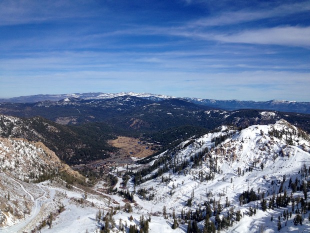 The Valley still looking a little brown