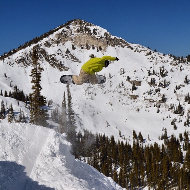 Brighton, UT yesterday.  photo:  brighton