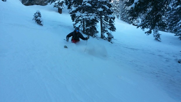 Pouder [Photo: Aaron Rice, Skier: Curtis Freeman]