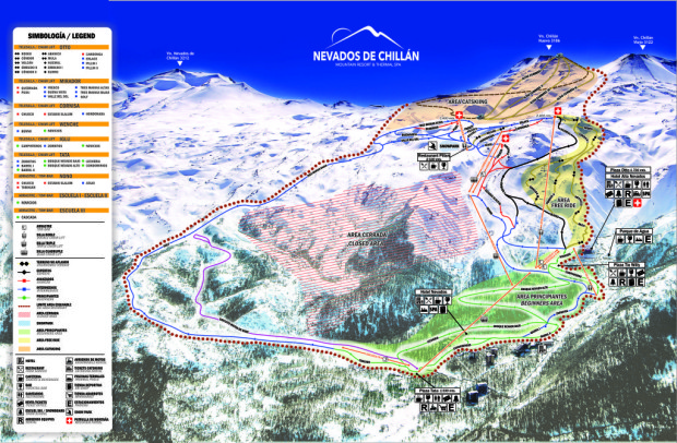 Chillan trail map