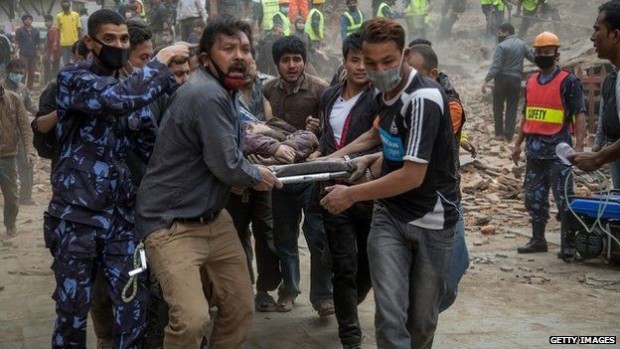 Katmandu on Saturday.  photo:  reuters