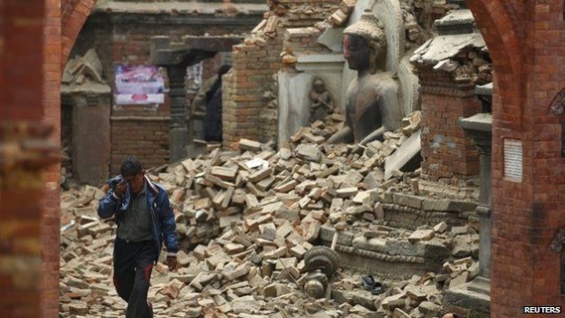 Katmandu on Saturday.  photo:  reuters