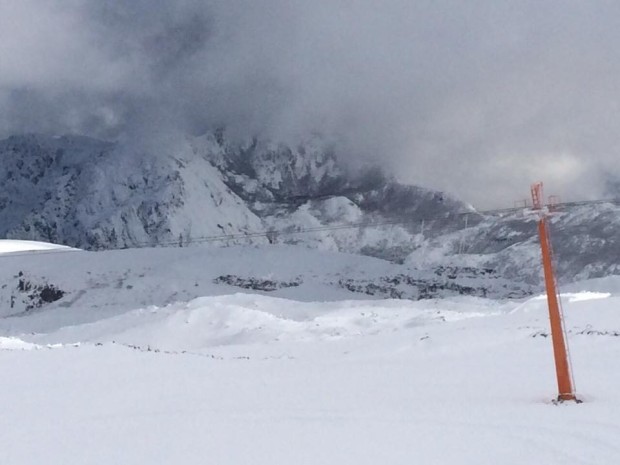 Nevados de Chillan, Chile on June 9th, 2015.