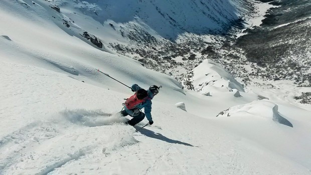 East Face of Principal [Photo: Aaron RIce, Skier: Inti]