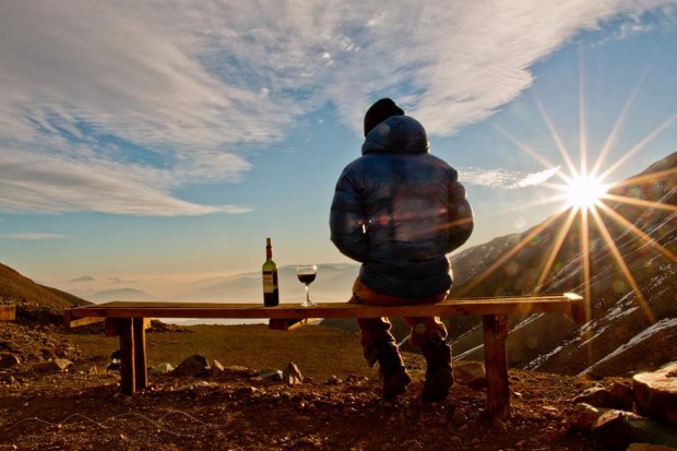 "(Un)patiently waiting for the snow. One big dump Ullr, that's all we need." - Ski Arpa, Chile