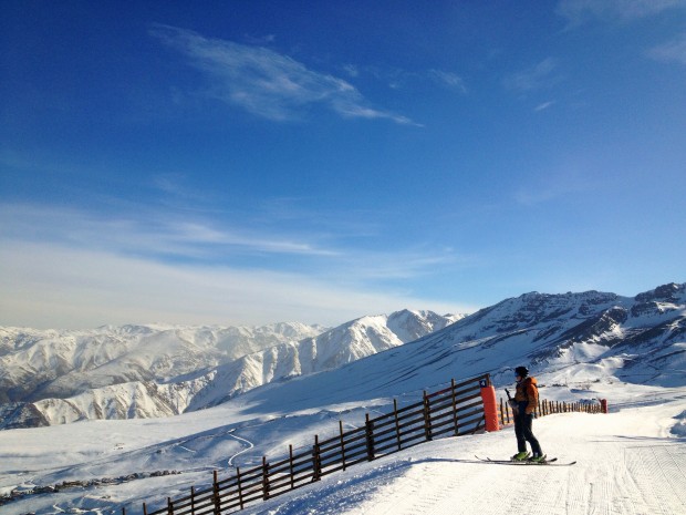 Matt Pederson enjoying the views