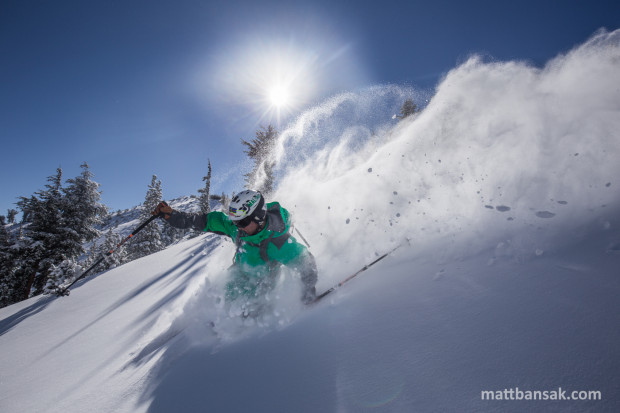 Skier: Anthony Santos