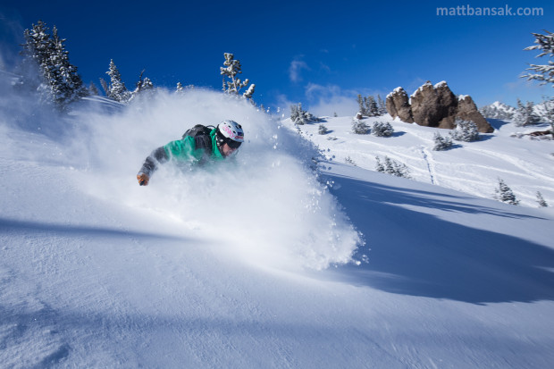 Skier: Anthony Santos