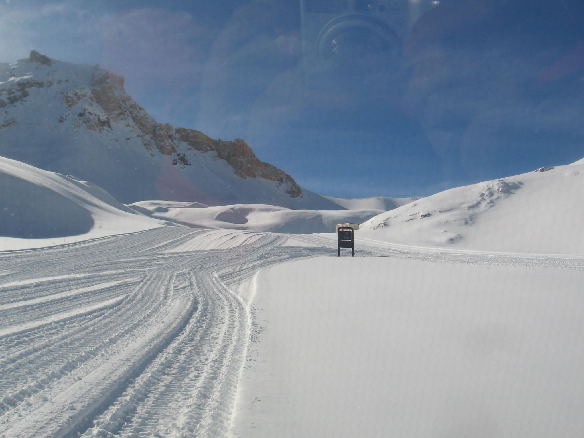 After the storm last week, ski patrollers at Las Leñas are orking hard to keep that snow as well as possible.