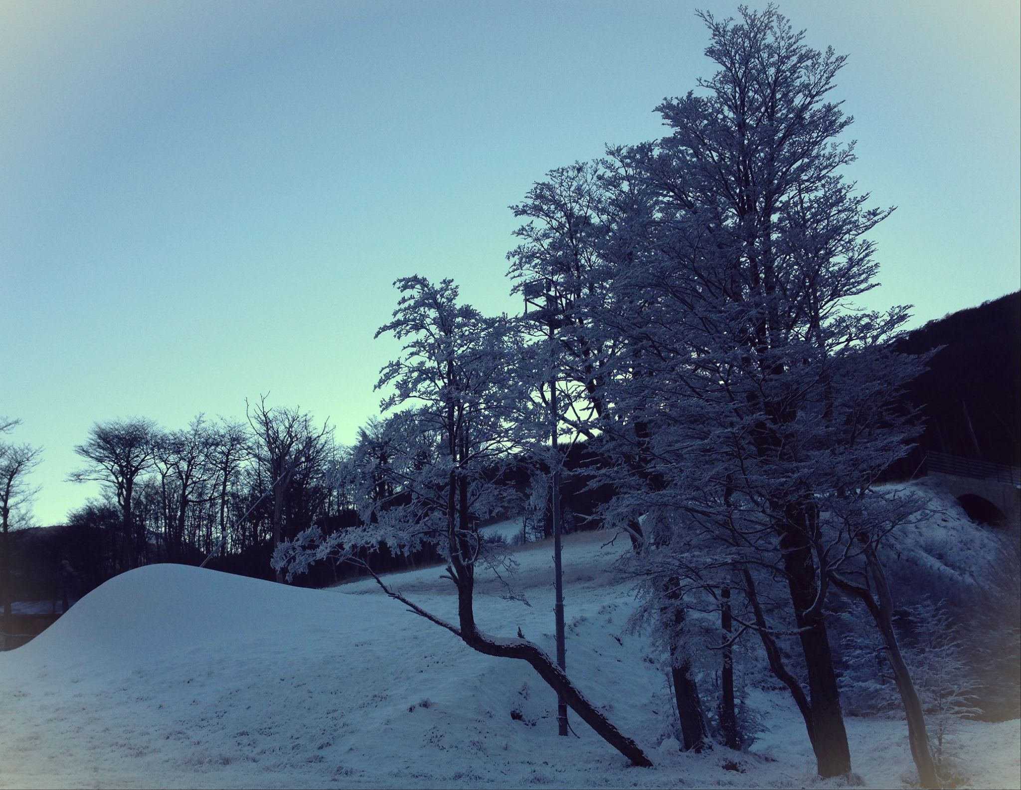 Artificial Snow in Cerro Castor