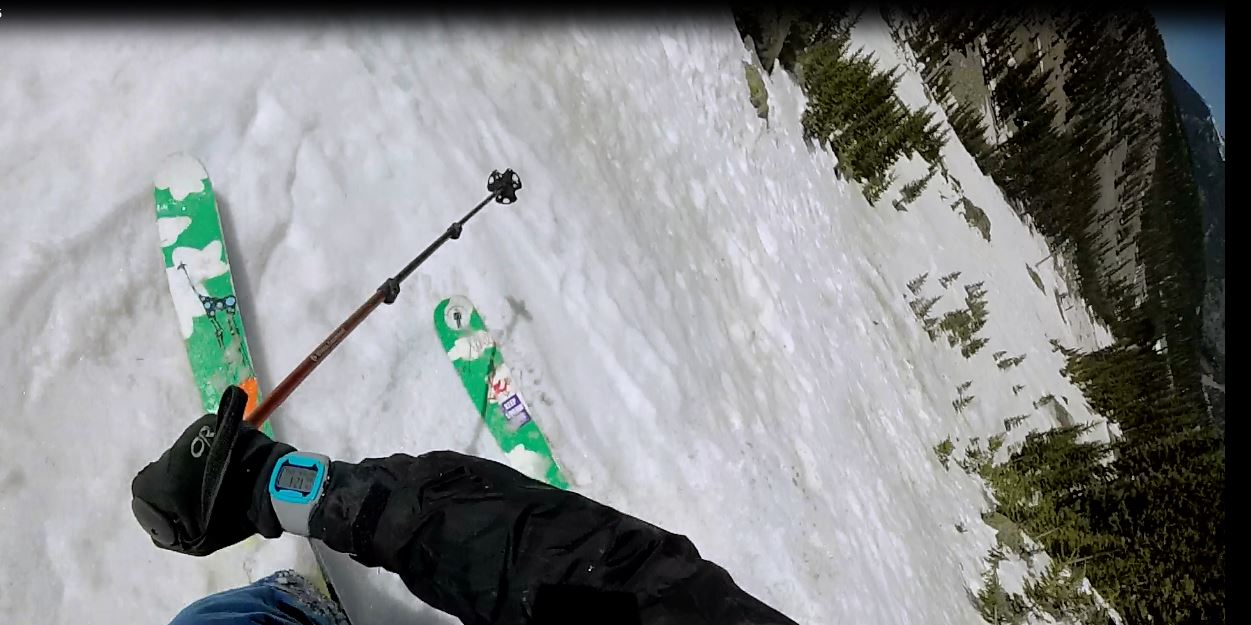 Perfect Corn Skiing on June 1st 