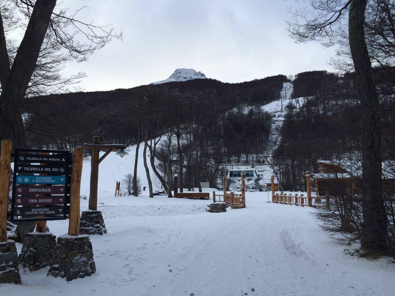 Cerro Castor on July, 1st.