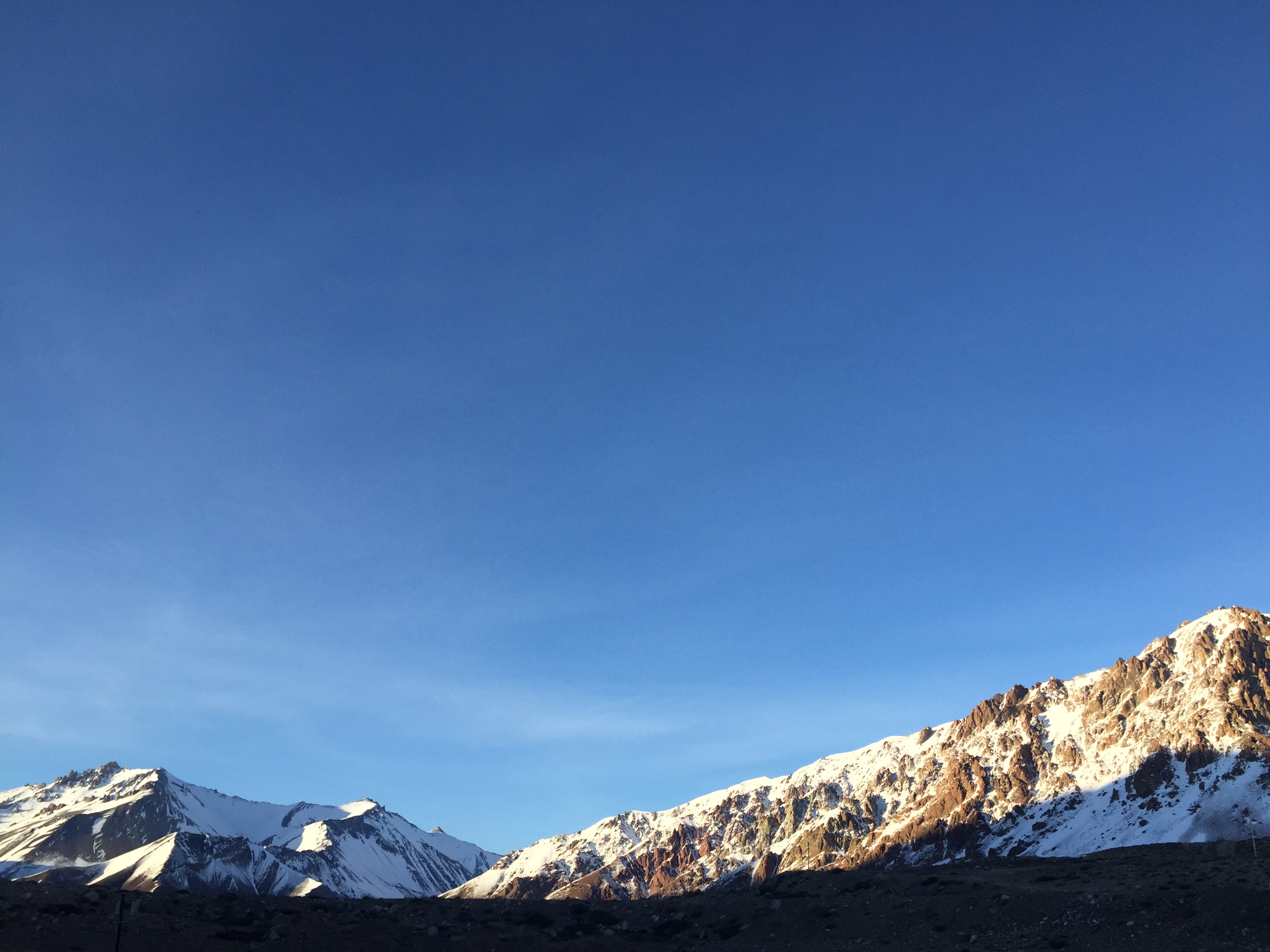 Bluesky today at Las Leñas, Argentina